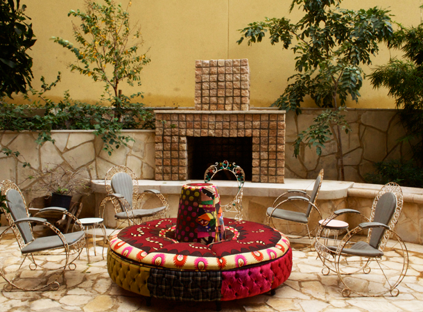 The garden at Bokja showroom